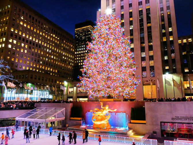 Rockefeller Center Weihnachtsbaum